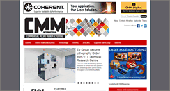 Desktop Screenshot of cmmmagazine.com